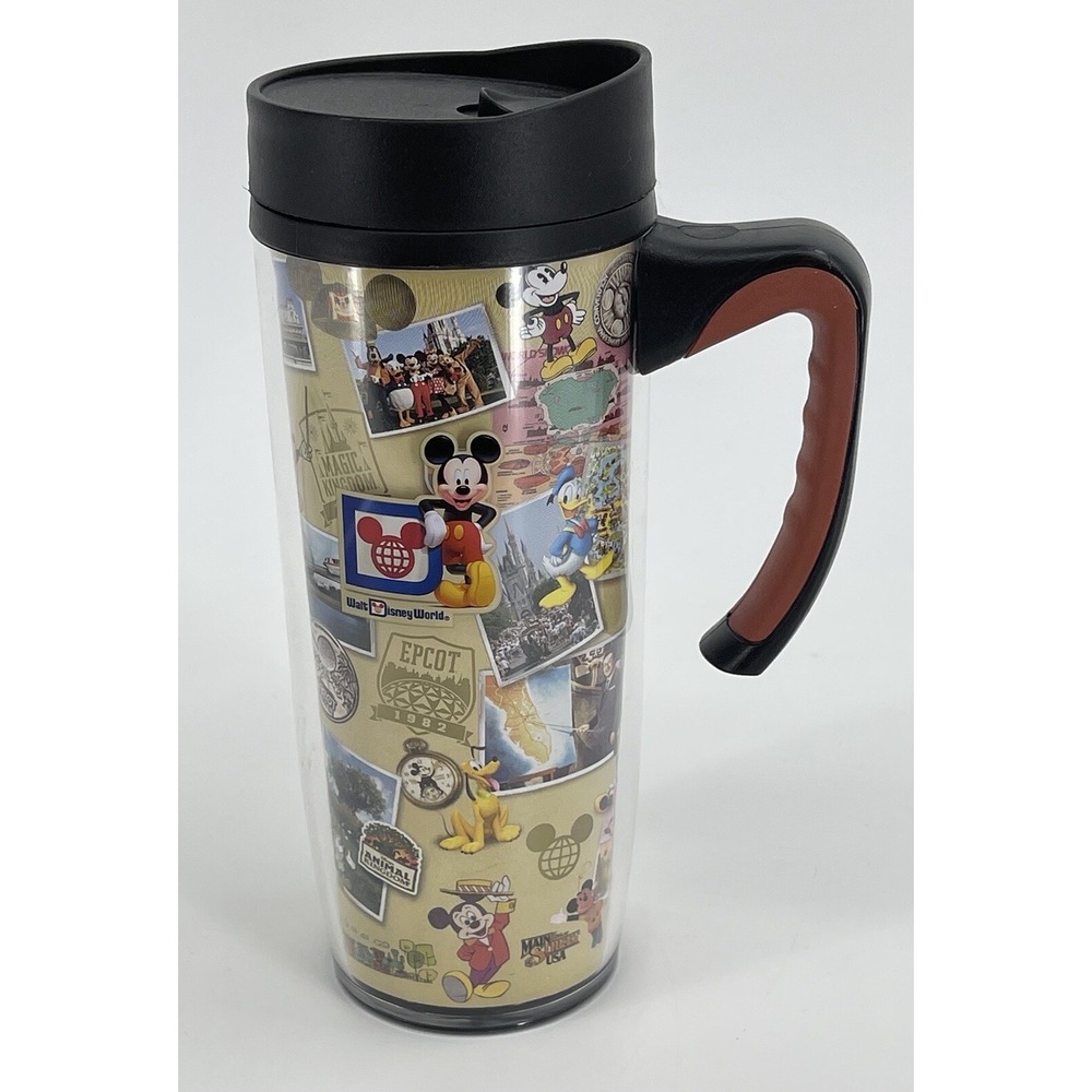 Walt Disney World Parks 40th Anniversary Travel Coffee Mug Tumbler Cup NWT New
